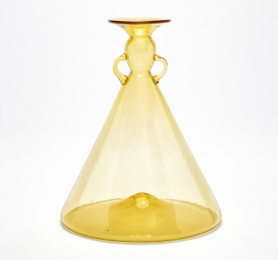 Image for Lot Vittorio Zecchin for M.V.M. Cappellin - Beaker-Shaped Soffiato Vase, model no. 5253