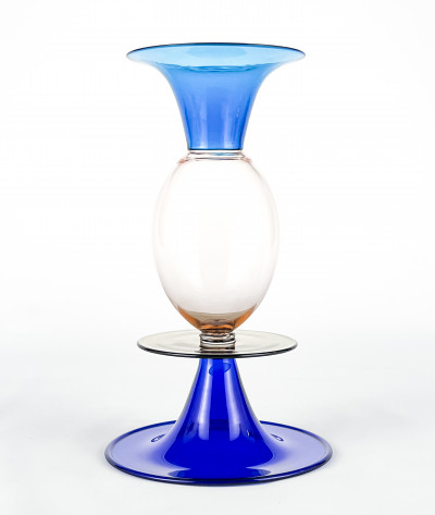 Image for Lot Yoichi Ohira - Sculptural Vase for De Majo Murano