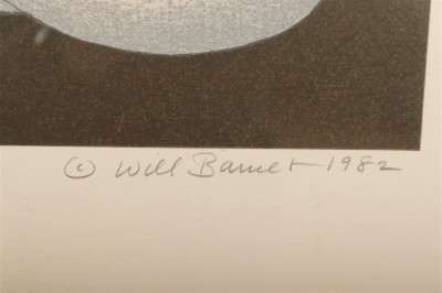 Will Barnet - Totem - Serigraph