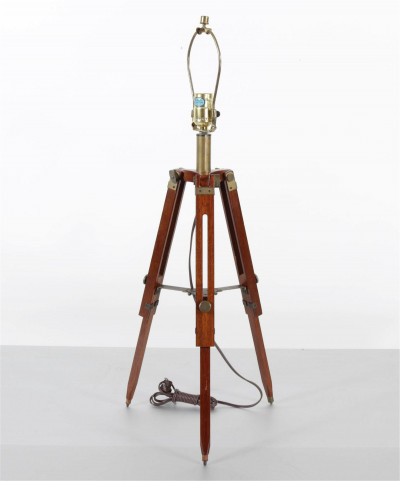 Pair of Ralph Lauren Industrial Style Table Lamps