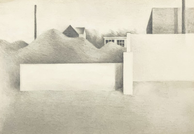 Image for Lot Bryan Kay - Untitled (Buildings beyond Walls)