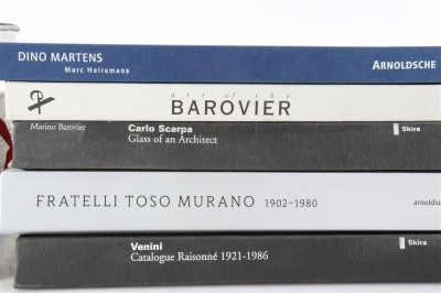 14 Books - 20th C. Italian Glass Makers