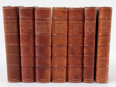 Image for Lot Leather Works of Shakespeare