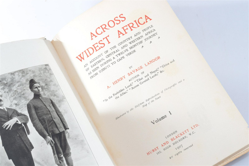 19th C Books, Africa and Explorations