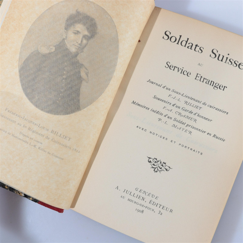 6 Volumes Soldats Suisses Au Service Etranger
