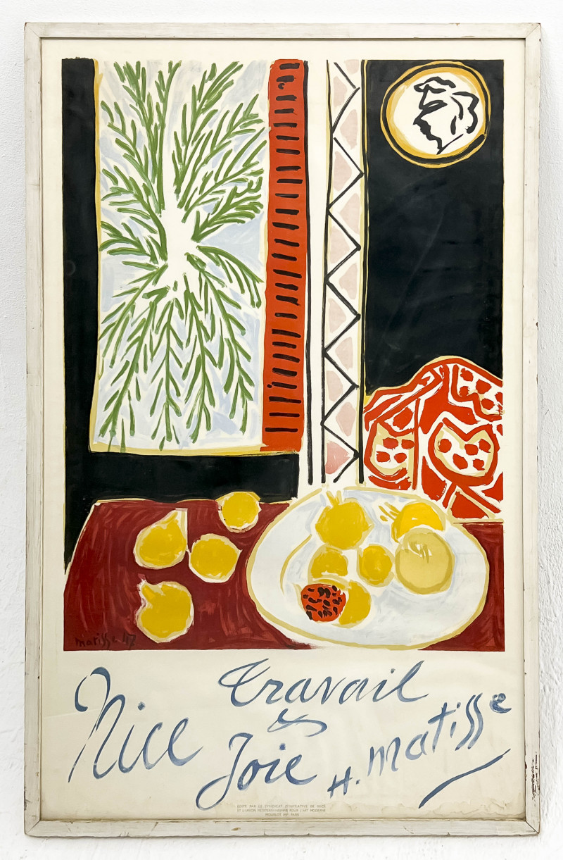 Henri Matisse - Poster: Nice Travail et Joie