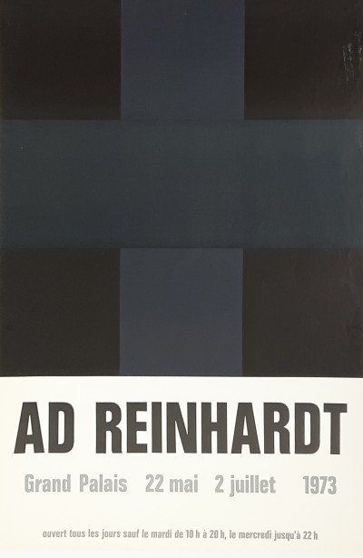 Image for Lot Ad Reinhardt - Exhibition Poster