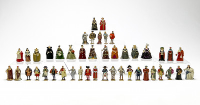 Image for Lot Gustave Vertunni - Collection of 45 Miniature Figures