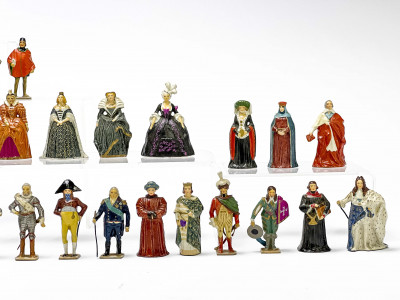 Gustave Vertunni - Collection of 45 Miniature Figures