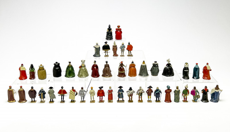 Gustave Vertunni - Collection of 45 Miniature Figures