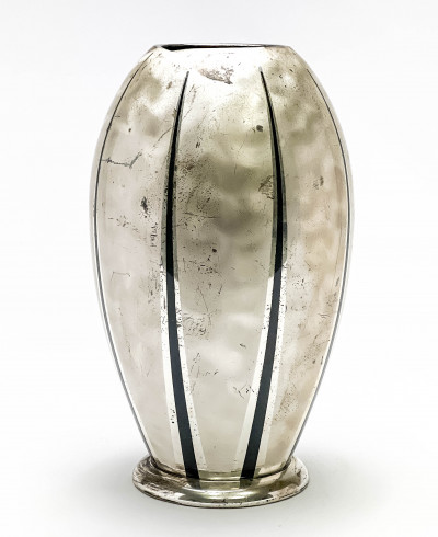 Image for Lot WMF Silver-Plated Vase