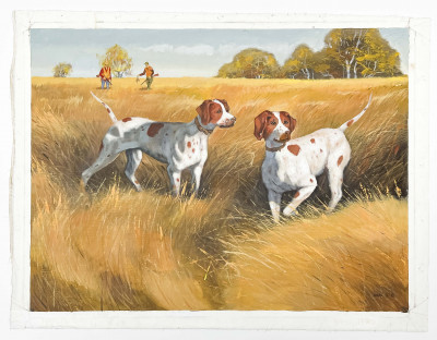 Marcel Bordei - Untitled (Dogs Hunting)