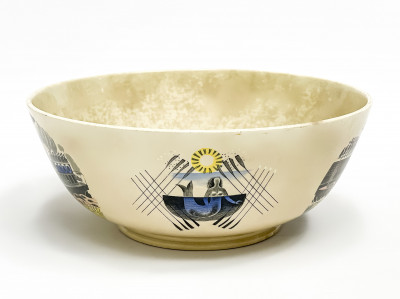 Image for Lot Eric Ravilious for Wedgwood 'Boat Race' Earthenware Bowl