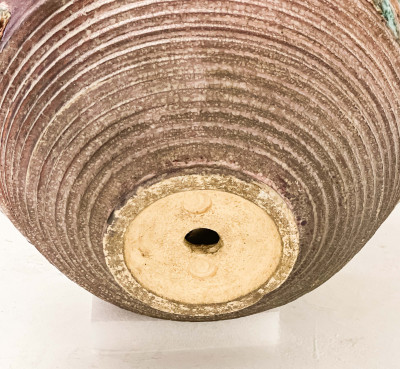Jean Mayodon - Two Monumental Lidded Vases