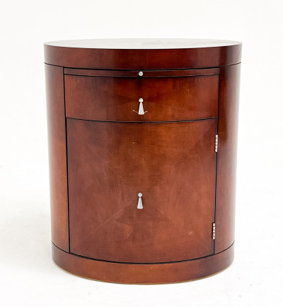 Image for Lot Baker Furniture Co. - Drum End Table