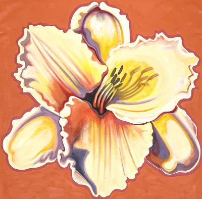 Image for Lot Lowell Nesbitt - Yellow Day Lily