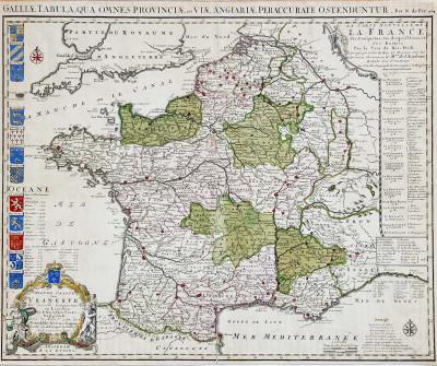 Image for Lot Reiner & Joshua Ottens - Map of France