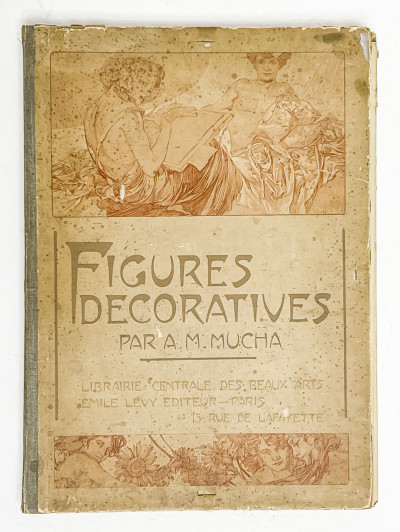Image for Lot Alphonse Mucha - Figures Decoratives