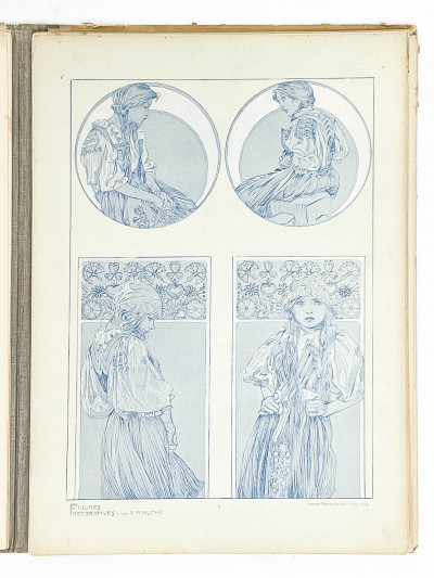 Alphonse Mucha - Figures Decoratives