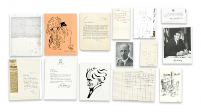 Image for Lot Collection of Autographs and Letters