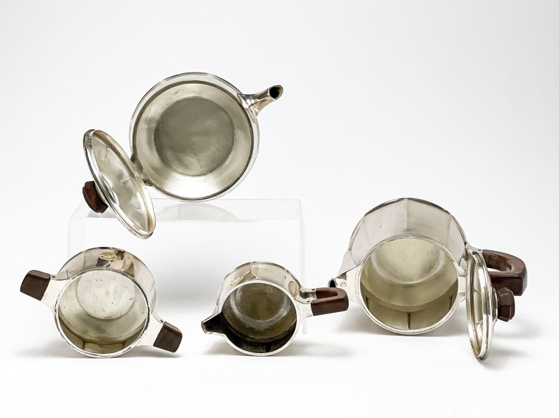 Wolfers Frères (Co.) - 4-Piece Art Deco Tea and Coffee Service
