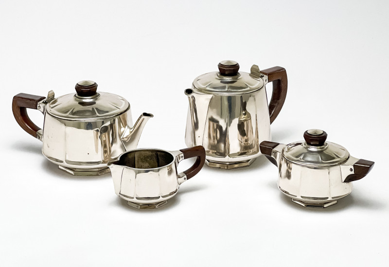 Wolfers Frères (Co.) - 4-Piece Art Deco Tea and Coffee Service