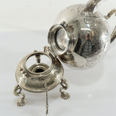 Fine Victorian Silverplate Tea/Coffee Service