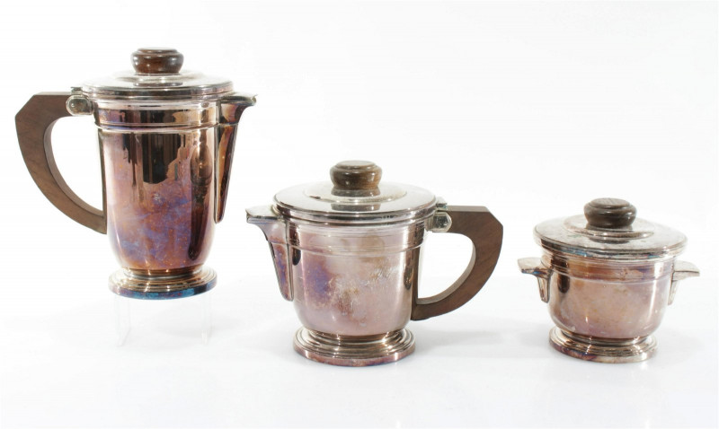 Four Piece French Deco Style Coffee Service
