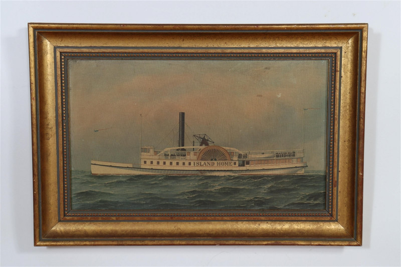 A. Jacobsen Reproduction Nautical Prints On Board