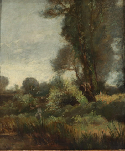 Image for Lot After Jean-Baptiste-Camille Corot - Landscape