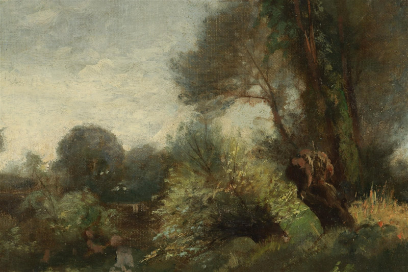 After Jean-Baptiste-Camille Corot - Landscape