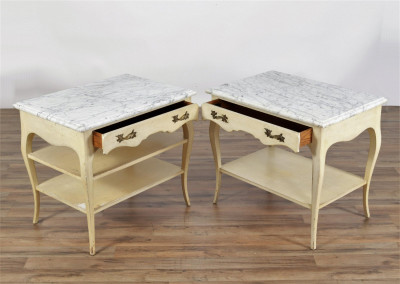 Pair of Rococo Style Side Tables, Hadleigh