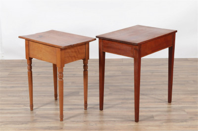Two 19th C. Wooden Stands