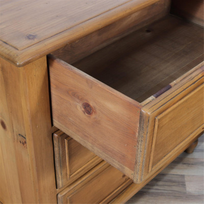 Pair of Pine 3 Drawer Chests