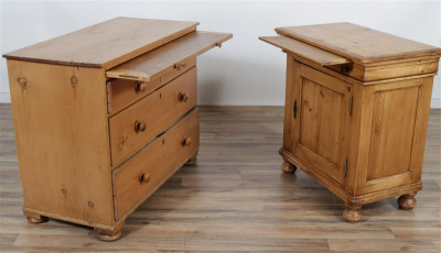 Pine Chest & Cabinet