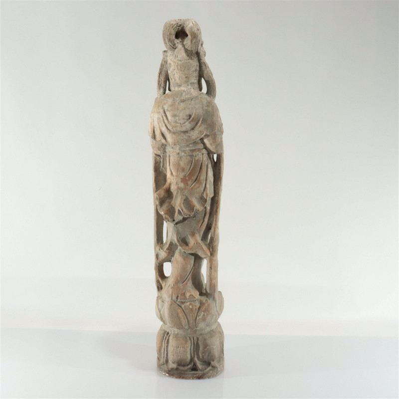 Chinese Style Ceramic Figure of Guan Yin