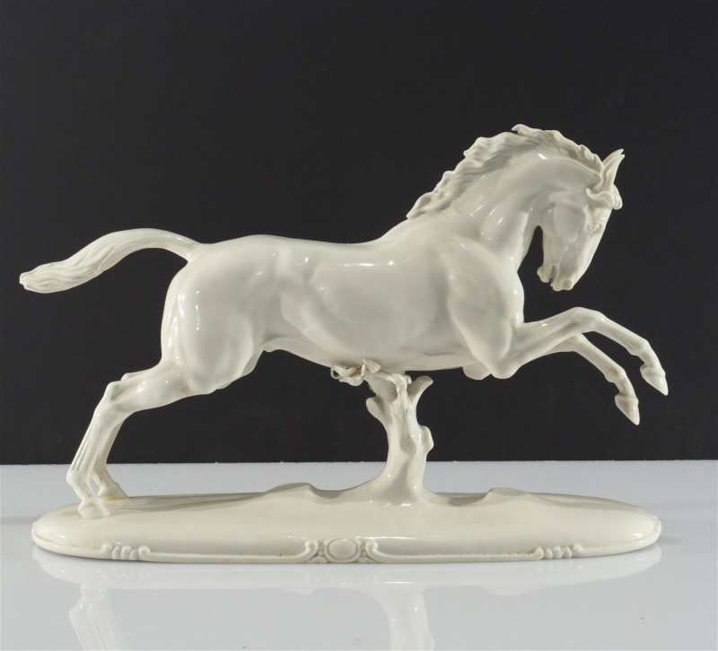 Theodore Karner Nymphenburg Porcelain Horse