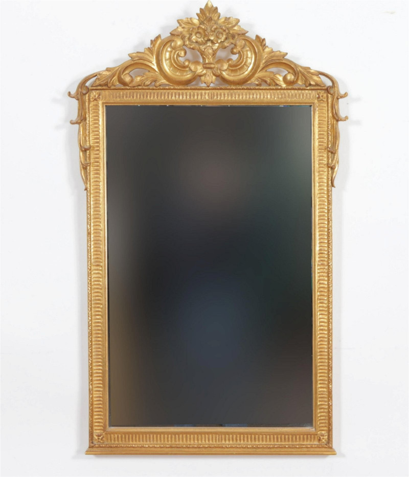 Louis XVI Style Giltwood & Composition Mirror