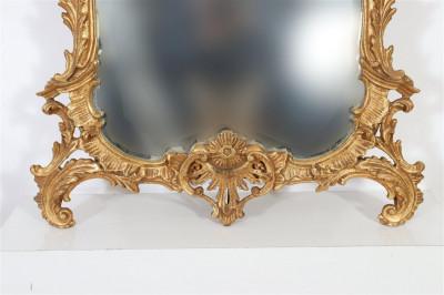 George III Style Giltwood Mirror