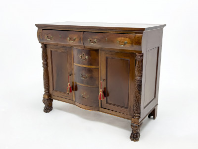 Image for Lot American Empire Style Sideboard