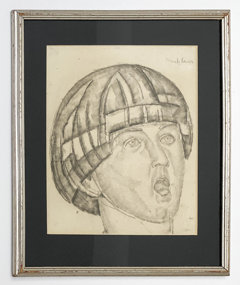 Marcel-Lenoir (Jules Oury) - Untitled (Portrait)