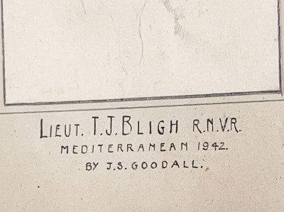 John Strickland Goodall - Lieut. T.J. Bligh R.N.V.R.