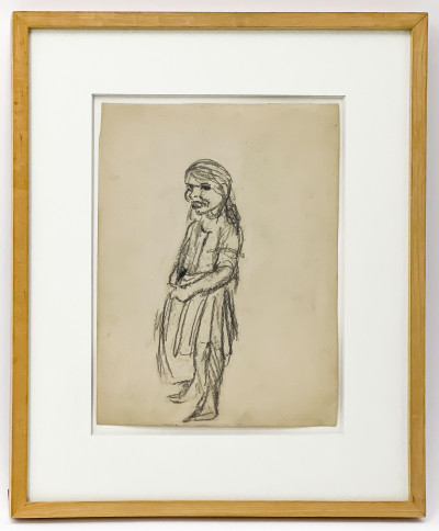 Robert Henri - Untitled (Portrait of a Girl)