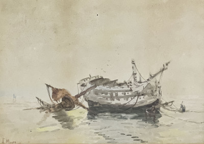 Artist Unknown - Shipwreck