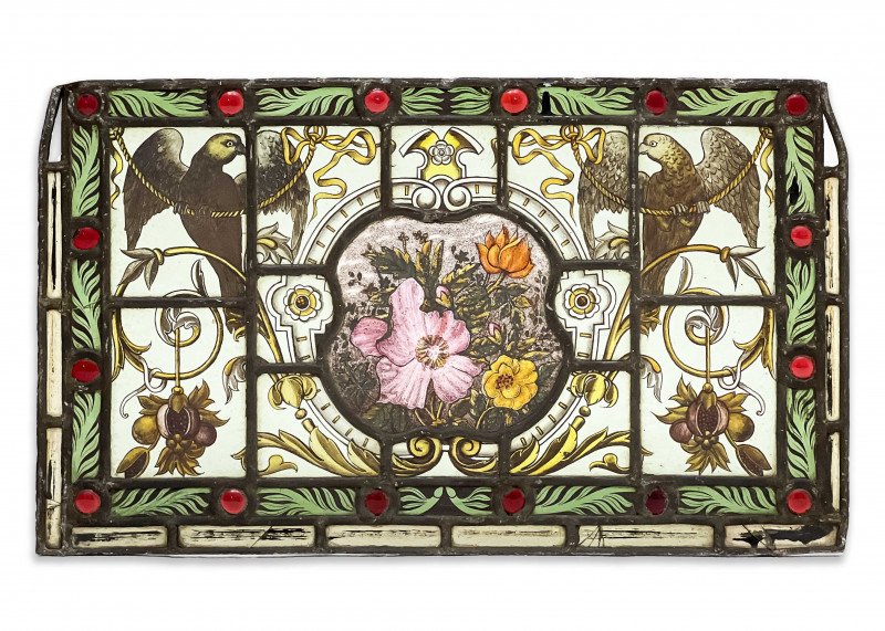 Victorian Stained Glass Panel
