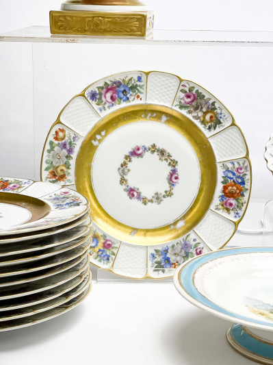 Assortment of Porcelain Tableware, 23 Pcs.