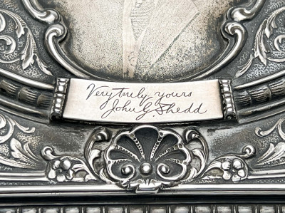 Marshall Field's Commemorative Sterling Silver Humidor Box