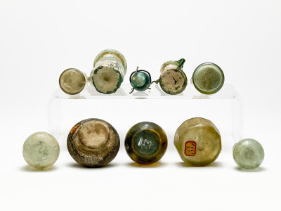 Collection of Ancient Roman Glass Vessels