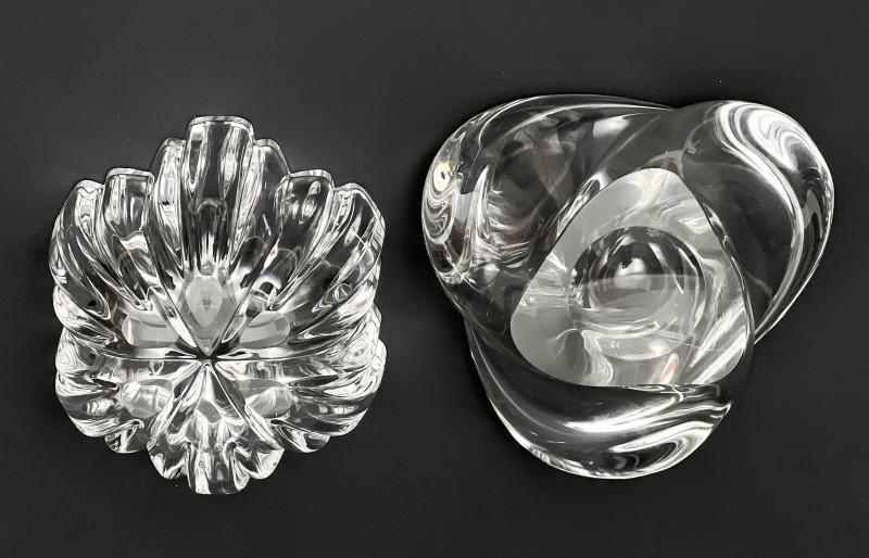 Baccarat, Saint Louis, and Others, Assorted Crystal Tableware