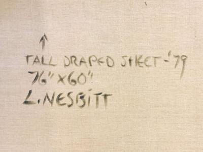 Lowell Nesbitt - Tall Draped Sheet